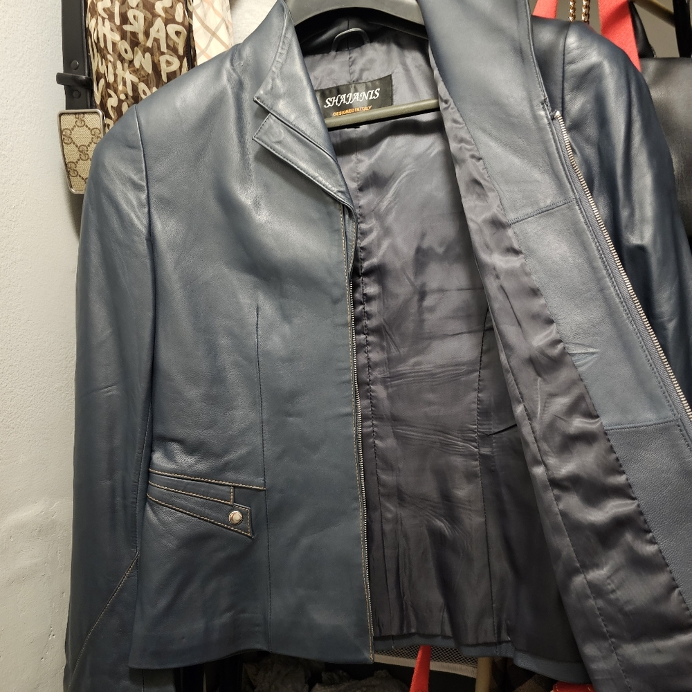 Leather jacket